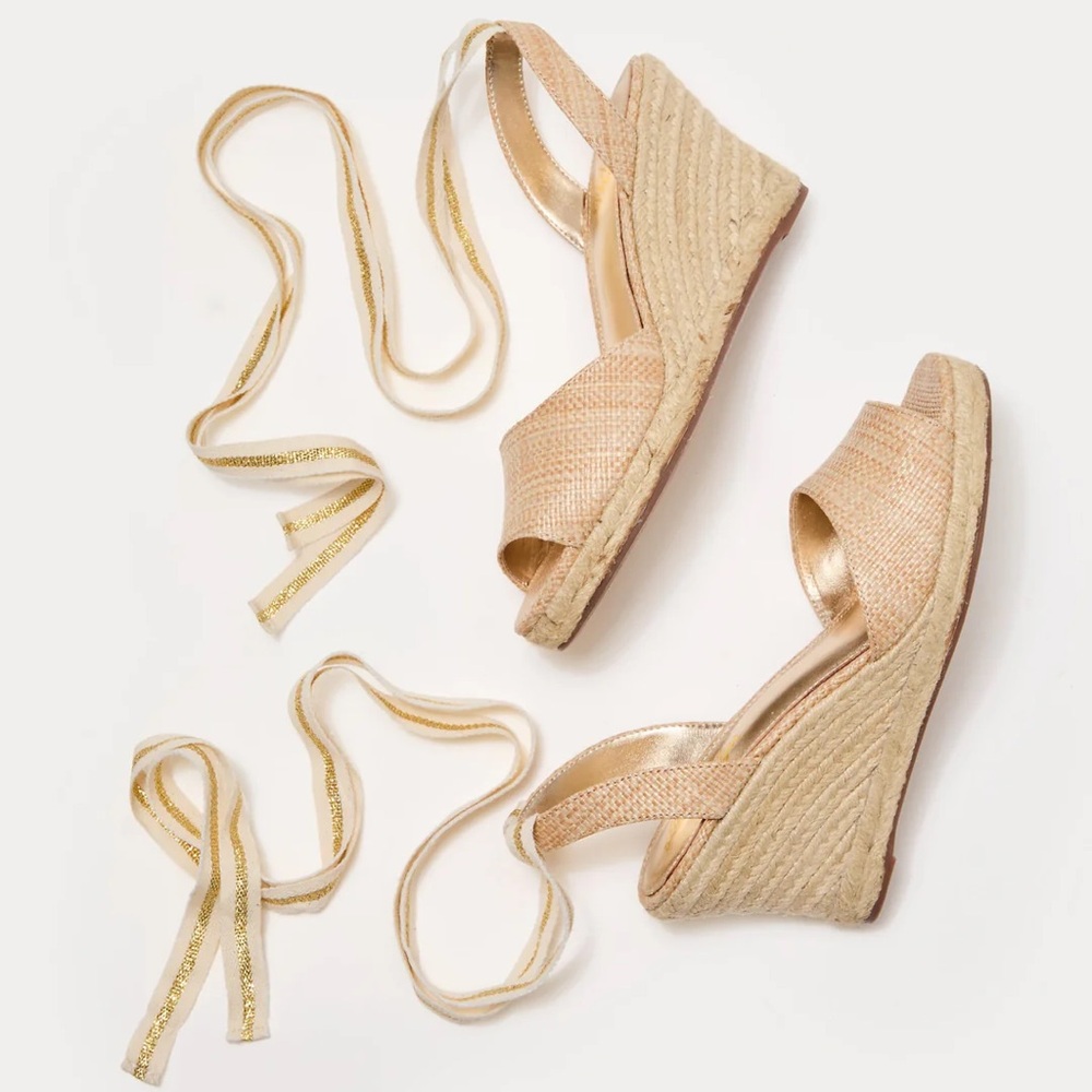 🆕 Lilly Pulitzer Paley espadrille wedge